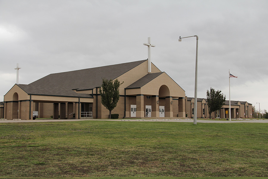 New commercial roof for First Baptist Church in Newcastle, OK