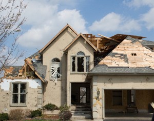 Tornado Damaged Roof Oklahoma