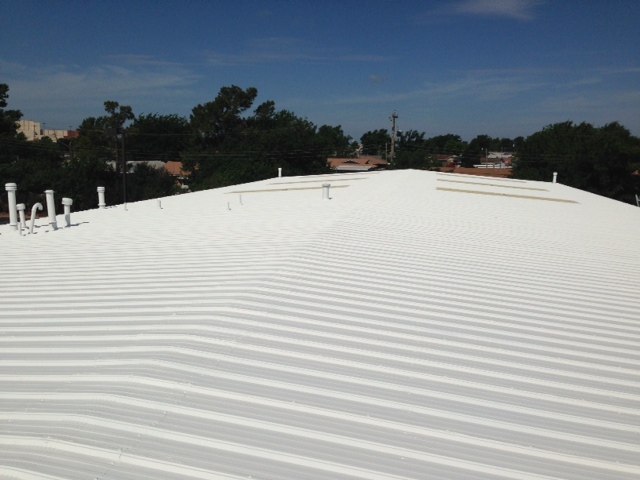 ER Systems Elastomeric Acrylic Roof Coating in Oklahoma City, OK