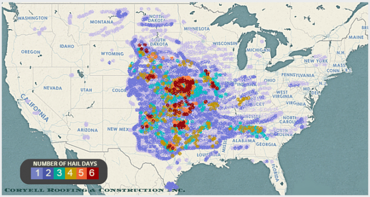 Interactive Hail Maps Hail Map For Smyrna Tn - Bank2home.com