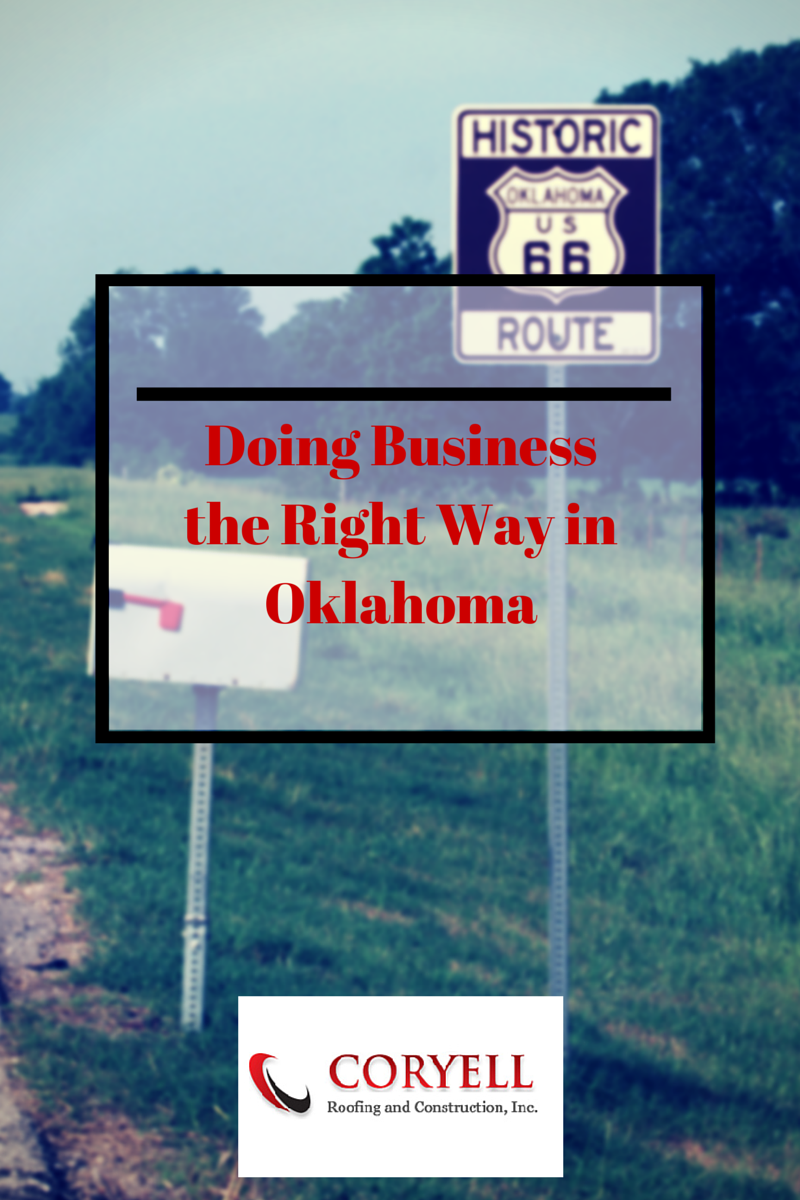 The Right Way to Do Business in Oklahoma