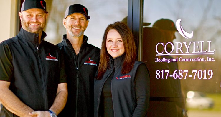 Wendell Olson, Dave Floyd, And Lisa Olson Are The New Texas Office Dream Team For Coryell Roofing.
