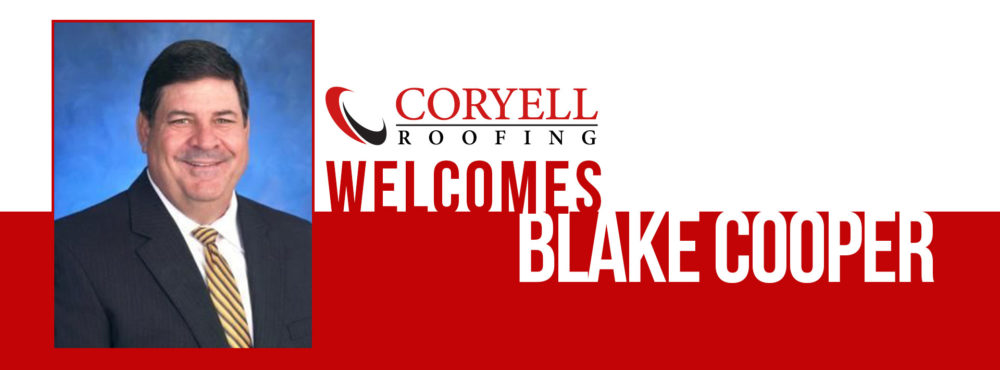 Coryell Roofing Welcomes Blake Cooper As Our Texas Region Education Consultant
