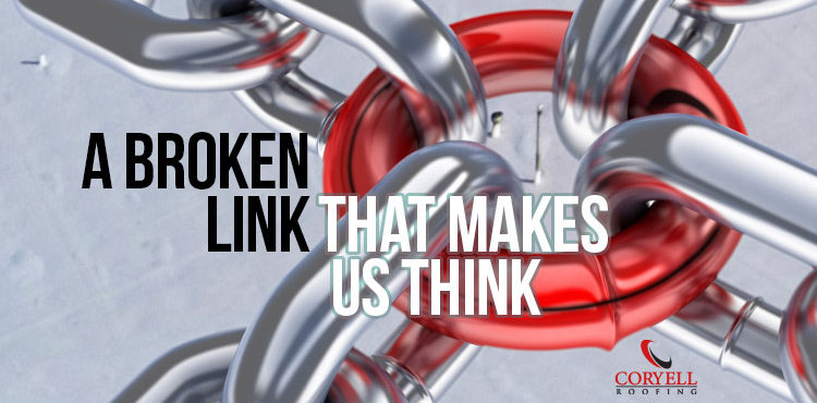 A Broken Link Is Sometimes The Missing Link
