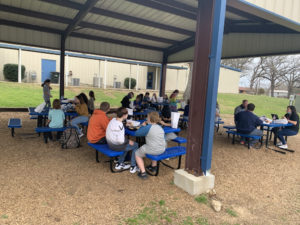 Fruitvale Children Eating Hot Meal | Coryell Roofing