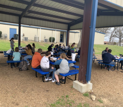 Fruitvale Children Eating Hot Meal | Coryell Roofing