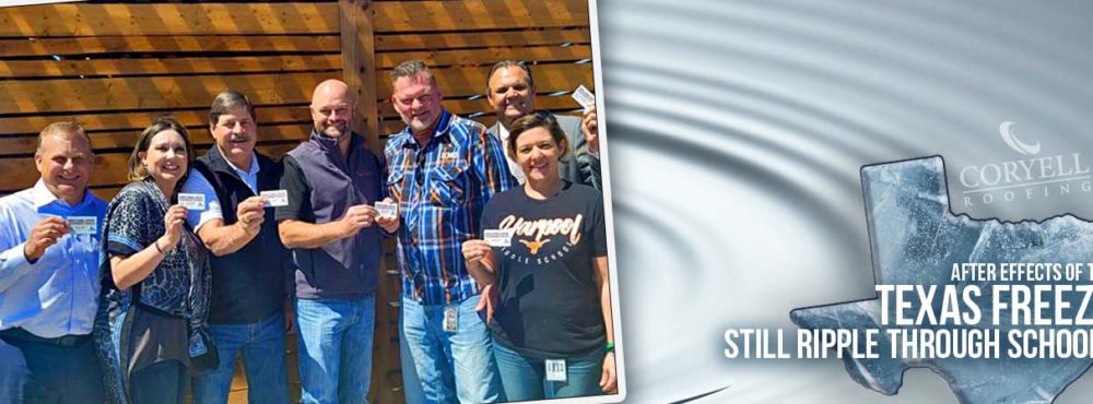 Coryell Roofing And Construction Donate Gift Cards To Denton ISD’s Harpool Middle School In Lantana, TX