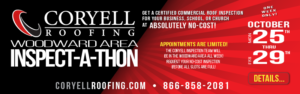 Coryell Roofing Inspect-a-thon - Woodward OK