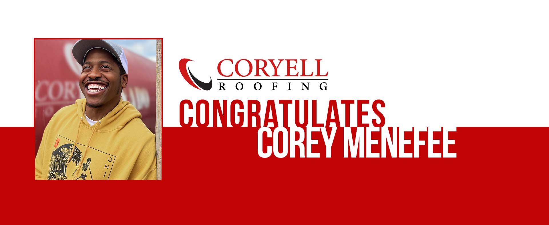 Welcoming Corey Menefee: Enhancing Our IT Capabilities at Coryell Roofing