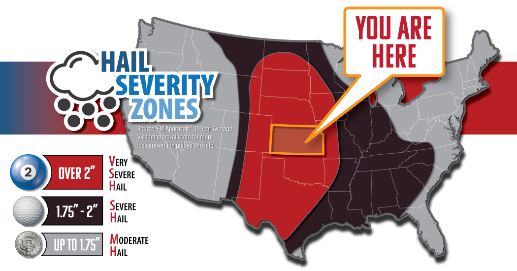 Hail Severity Zones - Kansas