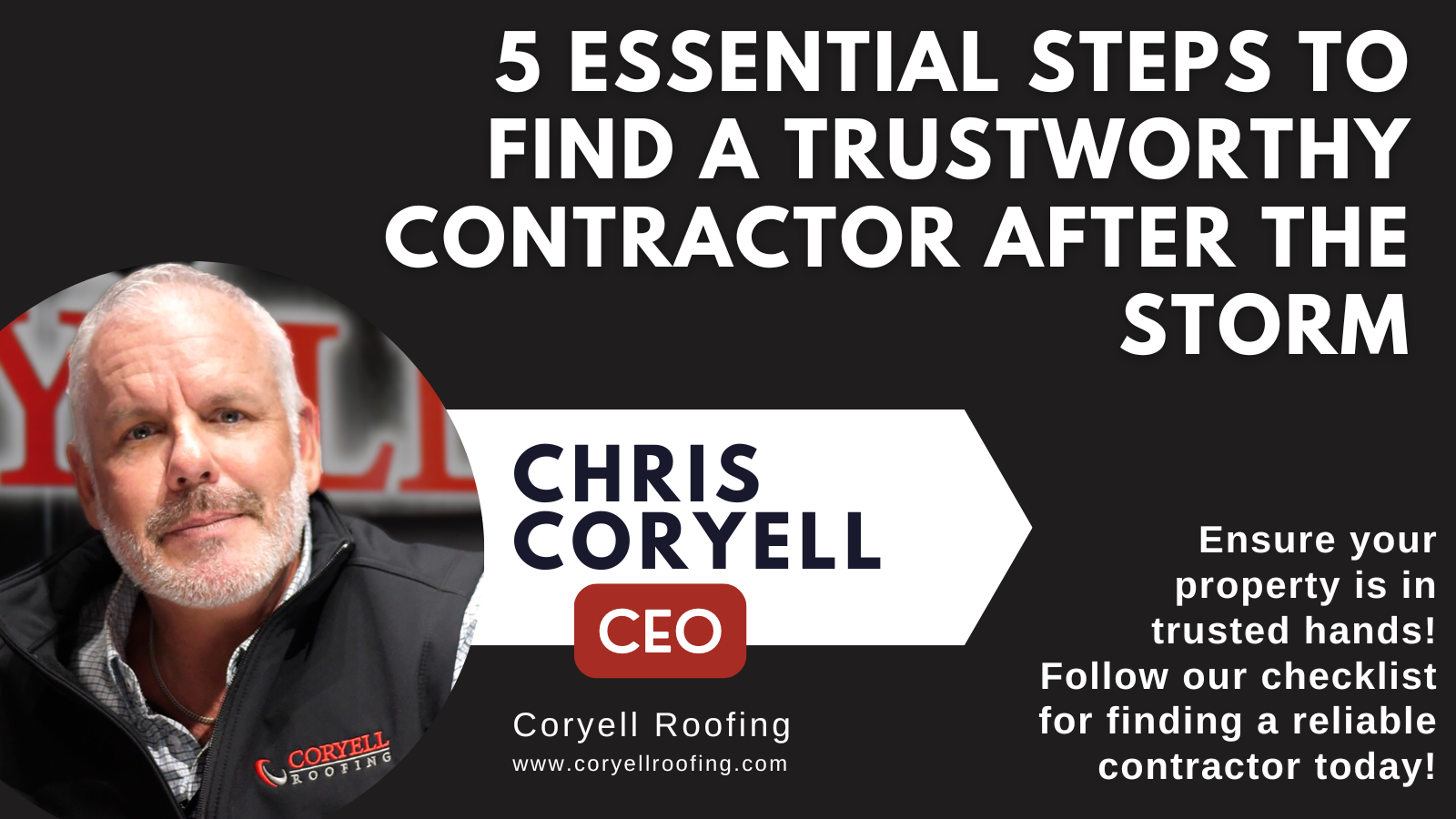 5 Essential Steps to Find a Trustworthy Contractor After the Storm: A Complete Checklist for Property Owners