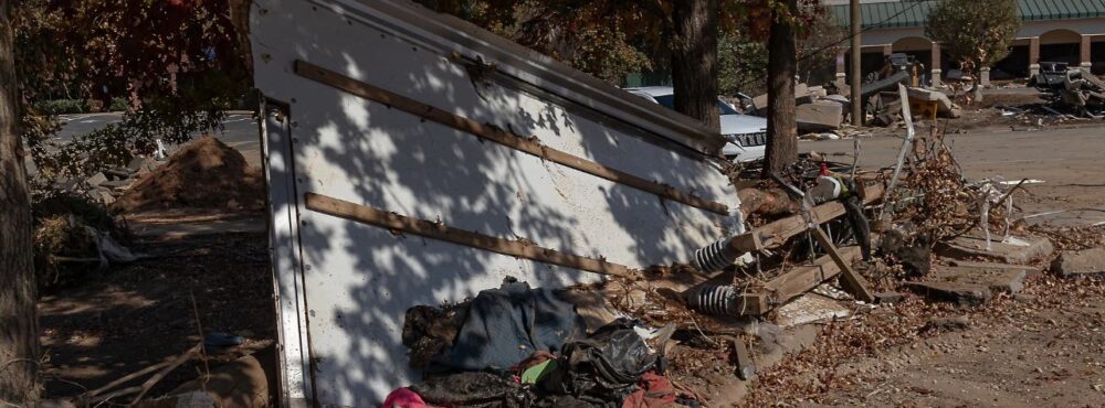 Weakened North Carolina building codes jeopardized property after Hurricane Helene - Image of Storm Damage