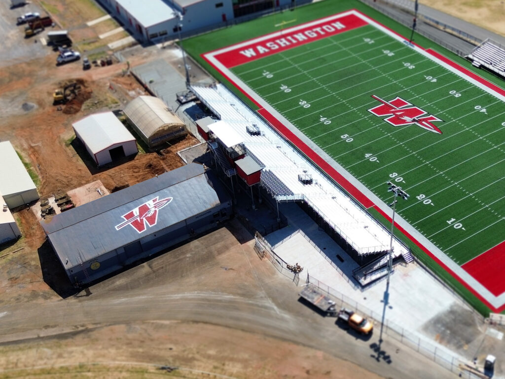Photo of finished roof project in Washington OK | Coryell Roofing
