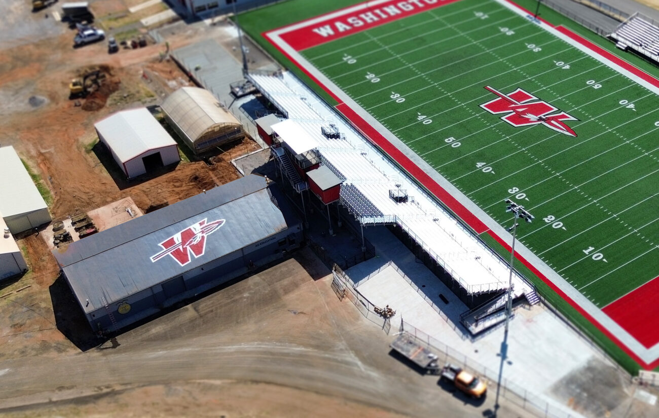 Photo of finished roof project in Washington OK | Coryell Roofing