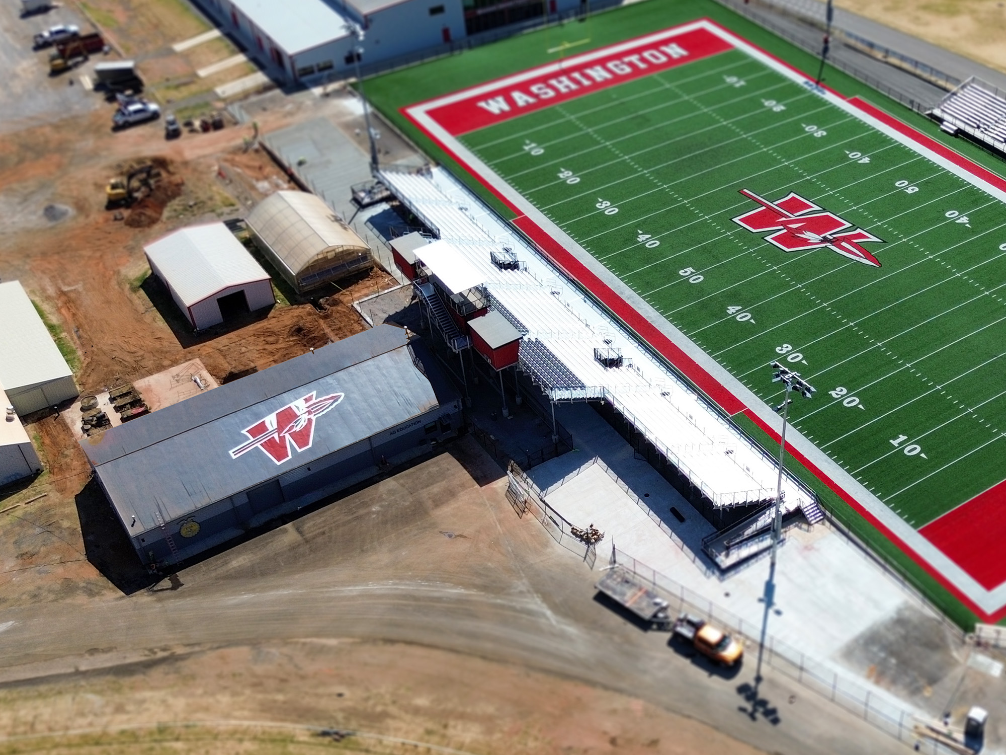 Photo of finished roof project in Washington OK | Coryell Roofing